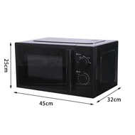 （IN STOCK）European Standard Microwave Oven Home Office Quick Light Wave Turntable Microwave Oven Foreign Trade of Visual Heating Microwave Oven