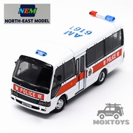 NORTH-EAST MODEL 1:64 Coaster Police Livery Diecast Model Car