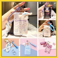 GANTUNGAN MKBK Aesthetic ID Card Holder Name Strap ID Card Holder ID Card Screen ID Card ID Card Hol