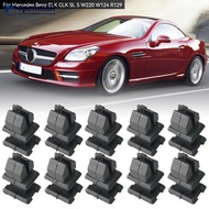 【OMALL】 10Pcs Car Trunk Door Panel Clip Push Retainer Body Panel Rivets For Mercedes-Benz SLK CLK SL