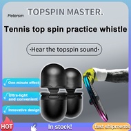 PP   Feedback Tennis Aid Tennis Topspin Trainer 2pcs Tennis Topspin Whistle Training Aid Stroke Swin