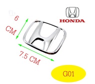 โลโก้ฮอนด้า อะไหล่เดิม มีหลายไซส์ * วัดก่อนสั่งนะครับ * Honda emblem logo for rear or front city jazz civic accord brio