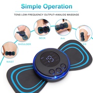 Portable USB Foot shoulder Physiotherapy Machine Charging Pulse EMS Foot Massager Machine Therapy EM