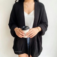 Loccy / cardigan rajut wanita / cardigan panjang wanita / cardigan lengan panjang wanita korea / car