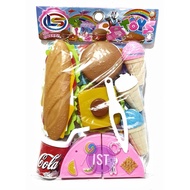 Hot dog Burger Ice cream Cake Toy No. LF 33