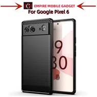 GOOGLE PIXEL 6 / GOOGLE PIXEL 6A / GOOGLE PIXEL 6PRO Carbon Fiber Brush Soft Back Case