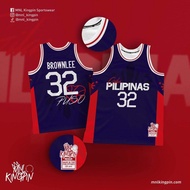 GILAS PILIPINAS Brownlee  MNL KINGPIN Original Concept Jersey