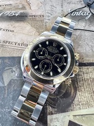 🌈🌈新返貨啦🌈🌈Rolex Daytona 116523❤️‍🔥金鋼原裝黑面🖤原裝勞力士金鋼帶💛40mm 狀態一流 淨錶👍🏻VU2847(廣華街店）