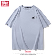 เสื้อยืดแขนสั้นผู้ชาย And1 คอตตอนแท้หลวมๆ แฟชั่นฤดูร้อน 2023 สำหรับเยาวชน ไม่ซักได้ ไม่มีรุ่นเดียวกั