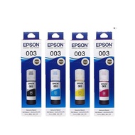 หมึกepson003แท้ BK+C+Y+MEpson L1110 /L1210 /L1216 /L1250 /L1256 /L3100 /L3101 /L3106 /L3110 /L3116 /