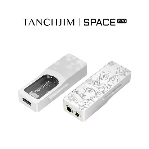 Tanchjim Space Pro Portable Hi-Fi USB DAC AMP Dual CS43198+ES8262, 3.5mm+4.4mm, Game Audio Mode, DSD