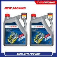 (100% ORIGINAL) Bosch Mega X6 10W40 10W30 SN Semi Synthetic Engine Oil (4L) 10W-40 10W-30