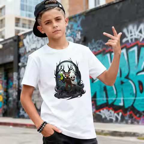 99 Nights in The Forest Inspired Deer Game Tee Perfect for Nature Lovers Birthday Gifts Fun Cute Car