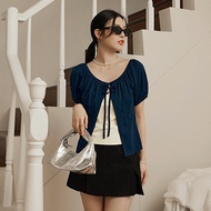 Ob Design Women Casual Cooling Two Piece Cardigan Top Plus Size