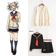 My Hero Academia Anime Cosplay Boku no Hero Academia Himiko Toga JK Uniform Women Sailor Suits with 