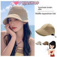 BJASHOP Fisherman's Hat, Cotton Solid Color Sunscreen Hat,  UV Resistant Sunshade Hat