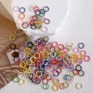 5/8/10/12mm Colourful Alloy Open-Loop Jump Ring DIY Accessories Keychain Bracelet Material 5/8/10/12