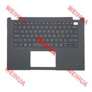 New  US Keyboard for Dell Latitude 3410 E3410 Laptop Palmrest Upper Cover Top Case with Backlit Repl