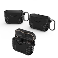 Compatible for Sony WF-1000XM3 Case Cover Full-Body Rugged Protective Soft Shockproof Cover with Carabiner for Earbuds 1000XM3