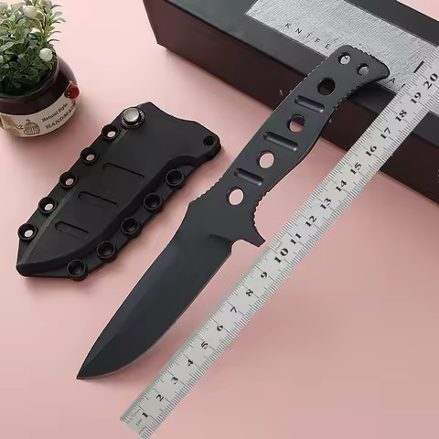 BM 375 Tactical Dagger Full-carbon 9Cr18Mov Material Outdoor Camping Survival EDC Escape Tool Practi