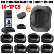 For Insta 360 X4 Action Camera Accessories Silicone Camera Base Holder Non-Slip Camera Desktop Suppo