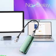 zebeaa. Two Mode USB C Gigabit Ethernet Adapter Aluminum Builts 10Gbps Stable Wire Connection