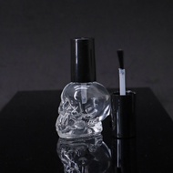 Skull shape bottle with brush / nail polish bottle (10ml x 10) Bundle of 10