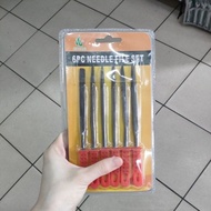 6pc Needle File Set / Hand File Tool / kikir besi kayu/6pcs Original Asaki Heavy