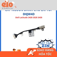 Power cable - ZIN power Jack for Dell Latitude 3420 3520 3430 0HJW4D HJW4D Laptop - LIKENEW