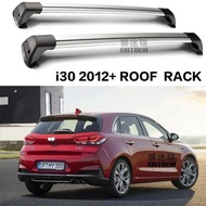 SHITURUI For Hyundai i30 Fastback Hatchback 2012+ Vern ultra quiet truck roof bar car special alumin