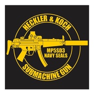 Heckler & Koch MP5 series 2 Cutting Sticker
