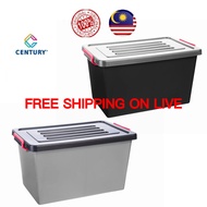Century Storage Box 38L Multipurpose Box Plastik Bekas Simpanan Kotak Penyimpanan Serbaguna 38Liter 