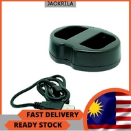 Kingma Dual Battery Charger with USB Cable for Canon LP-E6 60D 70D 80D 6D 5D