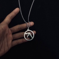 Aphex twin circle necklace inc chain