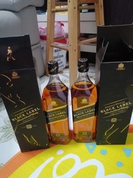 Johnnie Walker Black LABEL 兩支 650