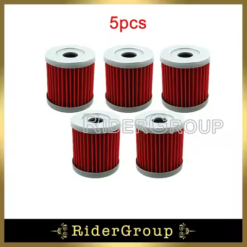 5x Oil Filter Replace HF139&KN139 For KLX400SR LTZ400 LTR450 KFX400 DRZ400 DRZ400E DRZ400X DRZ400SM 