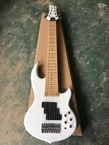 8 Strings Electric Bass Guitar with Maple Neck ,Chrome Hardware,Provide customization