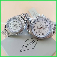 ▧ ∇ Fossil Fashion Watch men women couple watch waterproof accessories style Stainless steel watch