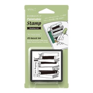 MD [Oversea Exclusive] Paintable Stamp Pre-Inked Reading List