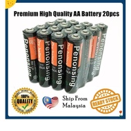 【9.9】60pcs AAA + AA Premium High Quality Dry Battery 1.5v 60pcs/20pcs