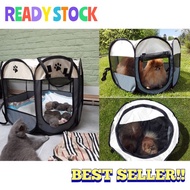 [Ready Stock] Cat Tent Rumah Kucing Cat House Portable Folding Outdoor Travel Pet Tent Dog Tent