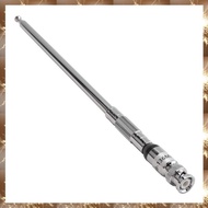 (Y O Q N)118-136MHZ BNC Telescopic Antenna High Gains Airband Antenna for TH-28A TH-48A TH-78A Aviat