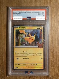 2024 Pokemon Trick or Trade Pikachu #018 PSA 10