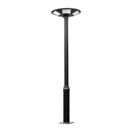 Lamp Pole UFOSolar street light pole 3M/4M Heavy Duty Galvanized Steel Split Connect Mounting pole S