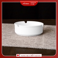 Japanese Noritake white ceramic ashtray 9cm 3-753L-96790 Art Stage Collection