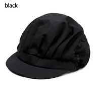 Topi Koki Topi Chef Wanita Topi Kitchen Hitam/Putih/Biru Topi Koki Murah