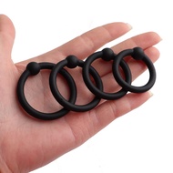 4 Pcs/Set Cock Ring Penis Erection Delay Ejaculation Cockring Penis Locker Scrotum Sleeve Intimate G