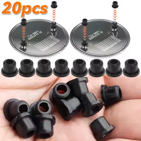 Hood Logo Sealing Cover Hole Plug Grommet Holder Clip for BMW 37Series E32 E34 E36 E38 E39 E46 E53 E