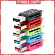 ci Mini USB 2 0 SD Card Reader Adapter Flash Drive for Tablets Laptop Support 512G