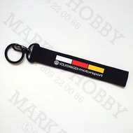 GANTUNGAN Volkswagen VW Flag Custom Automotive Car Motorcycle Keychain